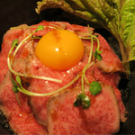 焼肉くろちゃん - ローストビーフ丼