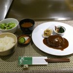 Teppan Dainingu Oribe - ある日のハンバーグランチ。