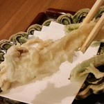 伍法 - エリンギの天ぷら。