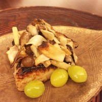 日本料理 晴山 - (2016/10) 焼物：鰆の木野子焼、金山寺味噌、新銀杏