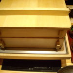 華蓮  - 下が野菜、上が肉だよ