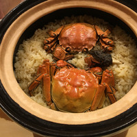 銀座 しのはら - 上海蟹の土鍋ご飯