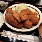 西麻布 三河屋 - 三河屋(ミックス定食)