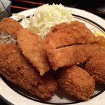 西麻布 三河屋 - 三河屋(ミックス定食)