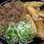 Tachibana Udon - 肉っ ごぼう天蕎麦 アップ(*☻-☻*)