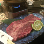 旬彩鈴吉 - 牛肩ロース鉄板焼き