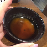 炭火焼肉 やまもと - 塩ゴマ油もらったら大量だったｗｗｗ