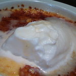 レストラン メルキュール - ココナッツのアイス
      クレームブリュレ
      2016.10.16