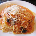 トラットリア リトル ターン - 木の子のトマトクリームソース