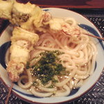 うまげな - かしわ天うどん＠480円