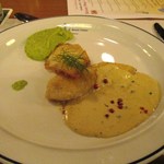 Old Commercial Room - 白身魚のソテー