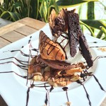 リッコジェラート - 期間限定　島のバナナとチョコのパフェ