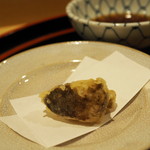 鞍馬口 寿星 - 天ぷら「松茸」
      2016.10撮影