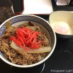 吉野家 - 牛丼に半熟玉子（70円税込）