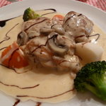 フランス料理 遊心 - 鶏肉の白バルサミコ酢煮