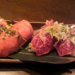 炭火焼肉 六本木 隆 - 肉寿司