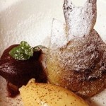 レストラン・ドゥースドゥース - 季節デザート・焼きモンブラン