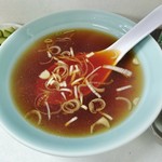 珍々軒 - 濃い中華スープも好い！