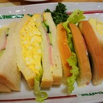 コメダ珈琲店 - ミックスサンド
