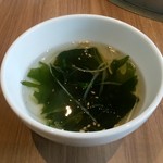 Tokusen Wagyuudaishougun - わかめスープ