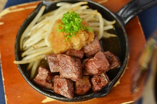 Teppan baru ragu - 国産牛イチボのステーキ