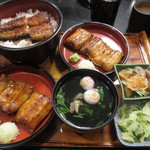 やなまぶし丼(3切れ) 3980円　(2016.9)