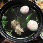 観光荘 - 肝吸いはプラス100円