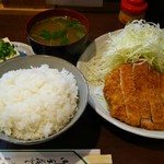Rakuten - とんかつ定食(800円）