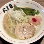 武者麺 - 鶏塩そば(こってり)♪