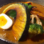 スープカリーベース ゲンバ - 野菜カレー(¥1000込)