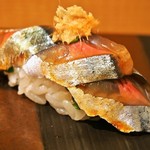 鮨 大照 - 秋刀魚（2016年9月：4回目訪問）