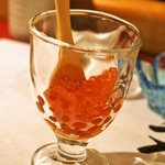 鮨 大照 - 新物いくら（2016年9月：4回目訪問）