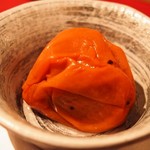 鮨 大照 - 自家製 梅干し（2016年9月：4回目訪問）