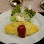 食堂 いちばん - 日替りのオムレツ