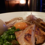 サンチャ フカミ - 鶏油まぜそば