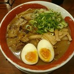 徳島ラーメン 麺王 - [期間限定] 麺王スペシャル(大) 1100円