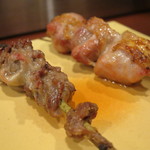 名古屋コーチン 堀江 - 心のこり/名古屋コーチン もも 塩