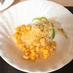 カレー番紅花 - この日のサラダ