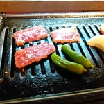 焼肉食堂 リキ太郎 - 焼いてます