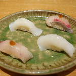 鮨 奈可久 星野 - 握り