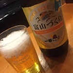 Komasa sushi - ビールは富山づくり