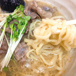 きくや - ピロピロ麺