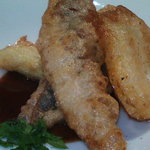 レストラン メルキュール - マコモタケと秋刀魚のベニエ
      2016.10.18