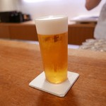 宮川町　水簾 - 生ビール