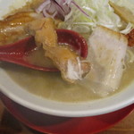 麺匠 中うえ  - 濃厚味噌らーめん　８００円