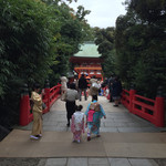 鮨政 - 氷川神社(大宮)入り口