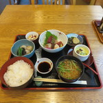 まつ本 - 刺身定食