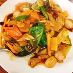 台湾料理 祥瑞 - 牡蠣のピーマン炒め