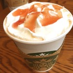 スターバックスコーヒー - ネクタリンピーチ＆クリームティー♡(〃˘˘(˘˘〃)♡