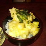 りょうりや 御旅屋 - かき揚丼